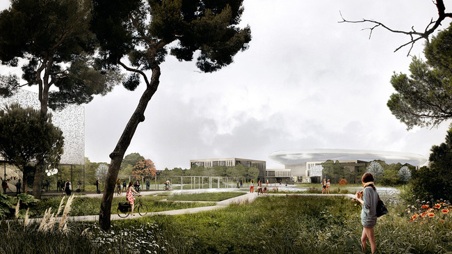 Exterior rendering (Image: Henning Larsen Architects)