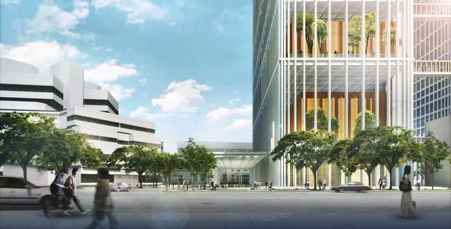 SSC, entrance (Image: Serie Architects)