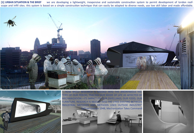 Silver Medal (for best post-graduate design work): ‘Sunbloc’ by Heliomet Team