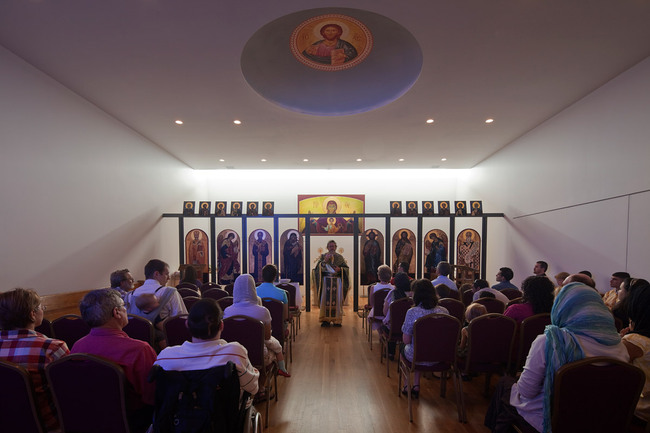 Saint Nicholas Antiochian Orthodox Christian Church; Springdale, AR by Marlon Blackwell Architect (Photo: Timothy Hursley)