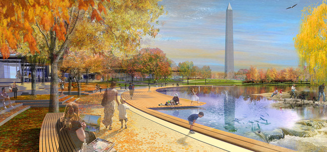 Andropogon + Bohlin Cywinski Jackson for Constitution Gardens