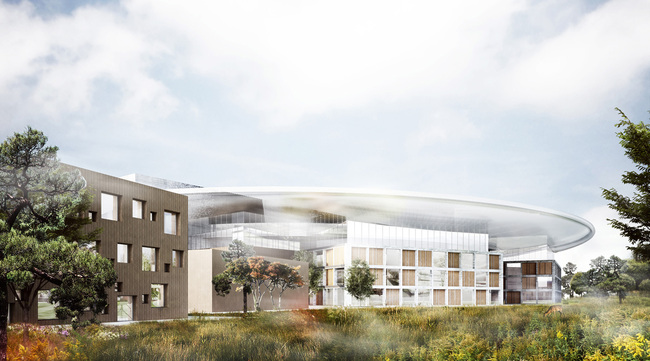 Exterior rendering (Image: Henning Larsen Architects)