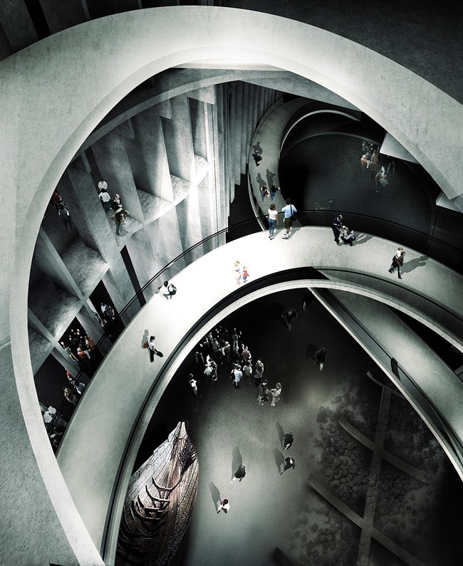 Piraeus Antiquities Museum Entry - 4th Prize- sparch SAKELLARIDOU _ PAPANIKOLAOU ARCHITECTS (Dr. Sakellaridou Eirini, Papanikolaou Morpho, Mavrou Chrysokona)