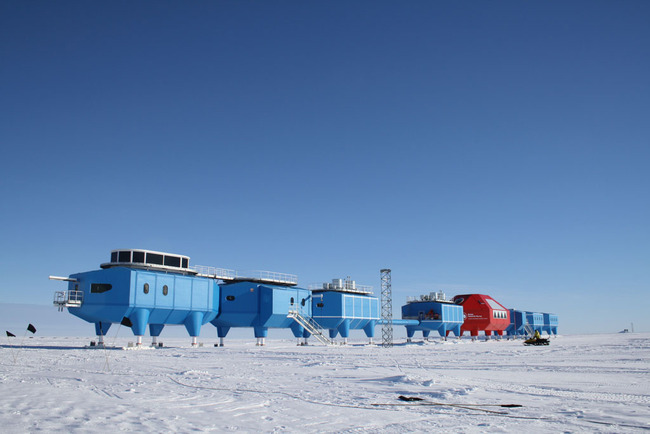 Halley VI Research Station via British Antarctic Survey