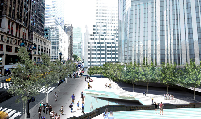 42nd street west (Image: WXY Architecture + Urban Design)