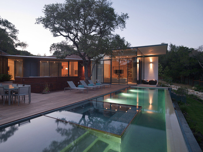 Cascading Creek Residence in Austin, TX by Bercy Chen Studio
