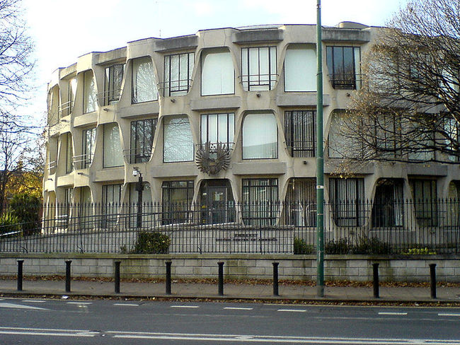 American Embassy - Dublin by John MacLane Johansen
