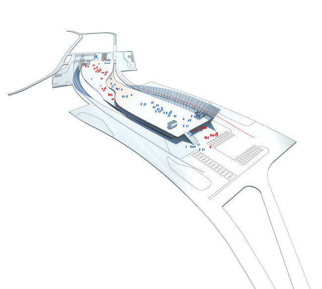 Diagram, circulation (Image: WAU Design)