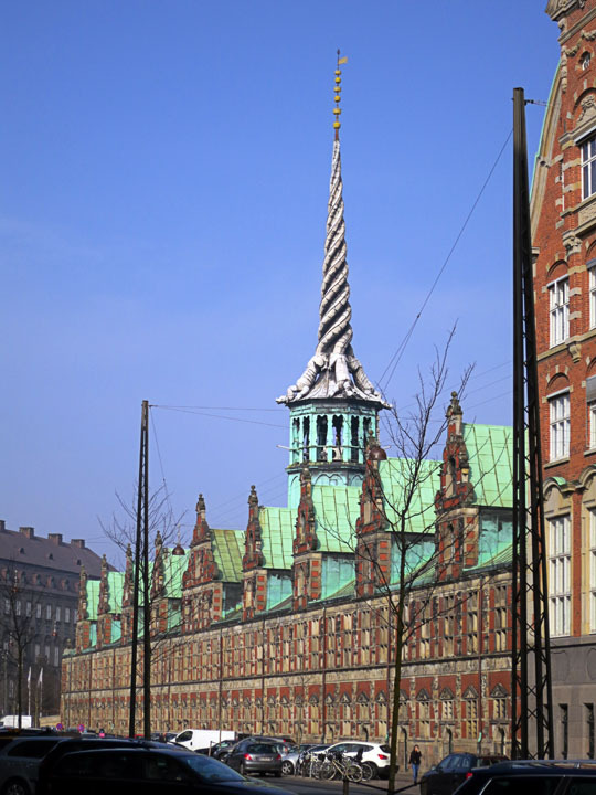 Dragon Spire of The Stock Exchange Building