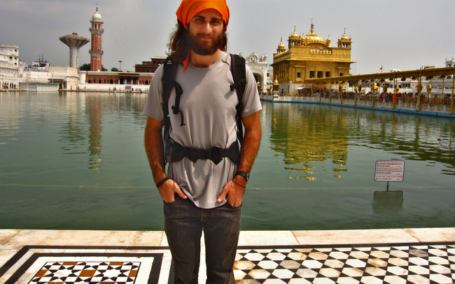 The Western pilgrim himself
