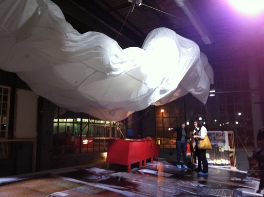 installation at University of Michigan Taubmann College, Liberty Lofts via hsolie