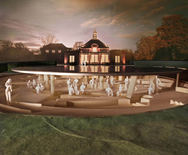 Serpentine Gallery Pavilion 2012, designed by Herzog & de Meuron & Ai Weiwei © 2012, by Herzog & de Meuron and Ai Weiwei