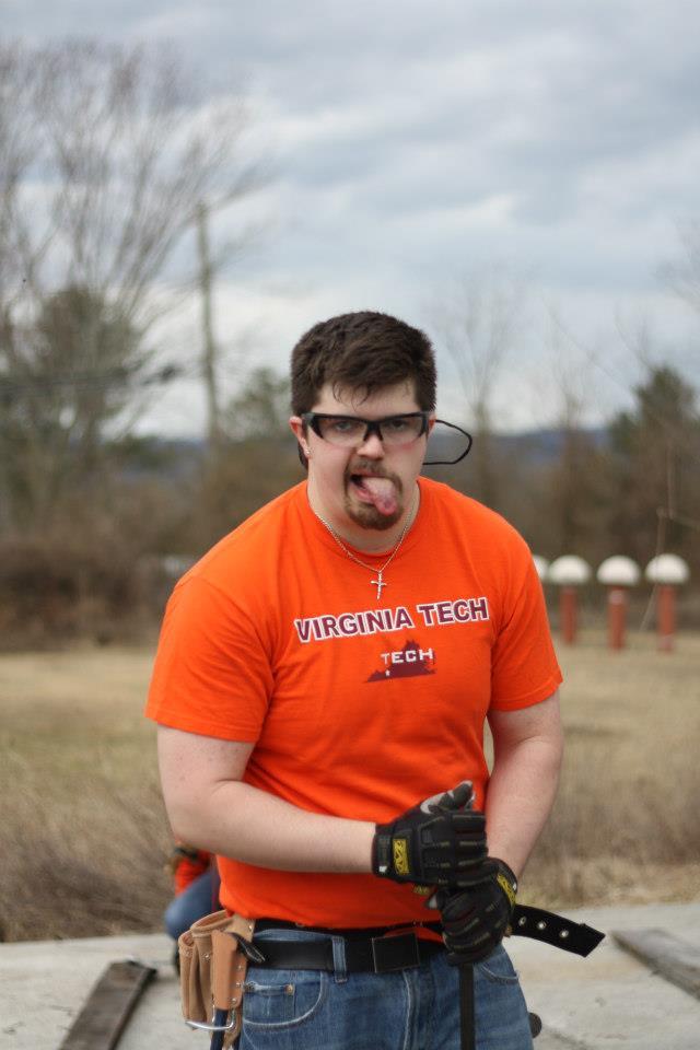 Stephen shows his appreciation for the camera
