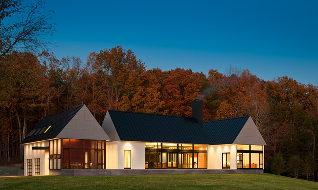 Becherer House; Charlottesville, VA by Robert M. Gurney, FAIA (Photo: Mackenzie)