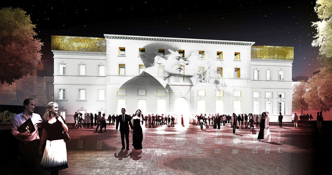 Exterior rendering (Image: Alejandro Zaera-Polo Architecture)