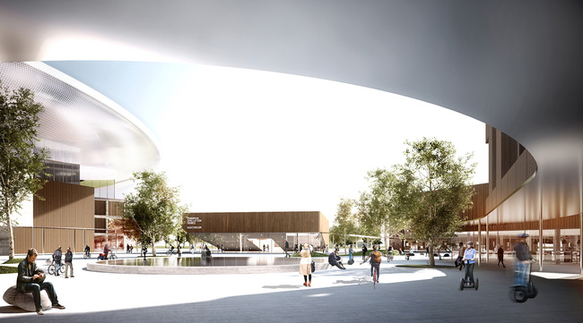 Exterior rendering (Image: Henning Larsen Architects)