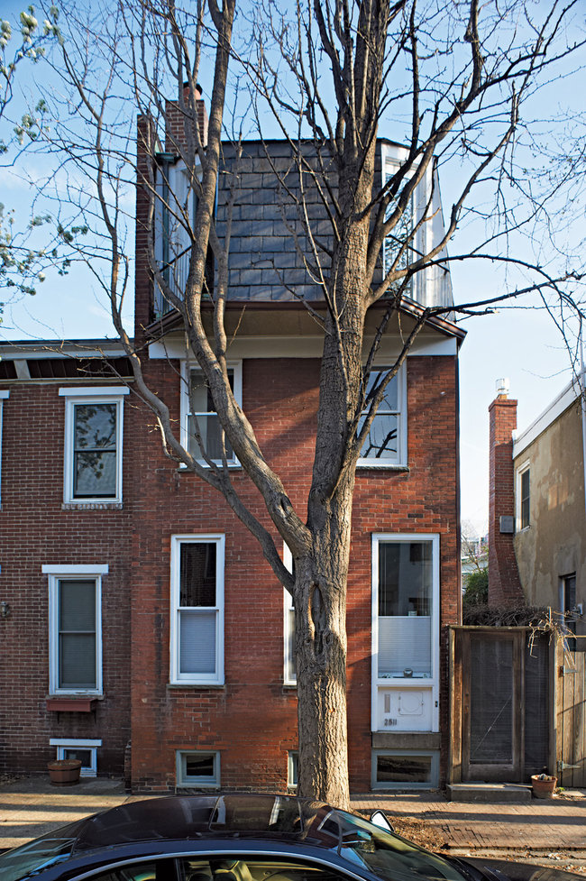 Tying added a third floor to her Philadelphia house. Annie Schlechter