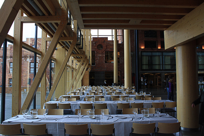 Sibelius Concert Hall in Lahti, Finland by Kimmo Lintula Architects completed in in 2000