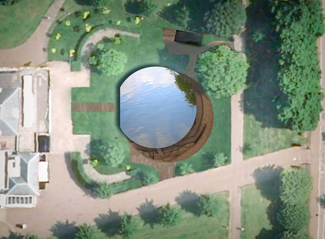 Serpentine Gallery Pavilion 2012, designed by Herzog & de Meuron & Ai Weiwei © 2012, by Herzog & de Meuron and Ai Weiwei