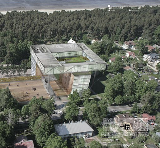 Detail of the top winning entry byTrindade João of VENTURA TRINDADE architects, Ida, Portugal, Lisbon