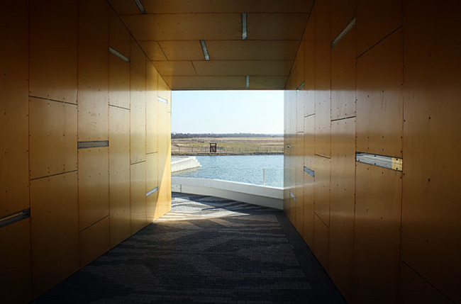 Underpass through Bjarke Ingalls (BIG) 8 House