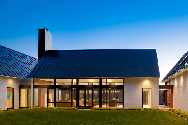 Becherer House; Charlottesville, VA by Robert M. Gurney, FAIA (Photo: Mackenzie)