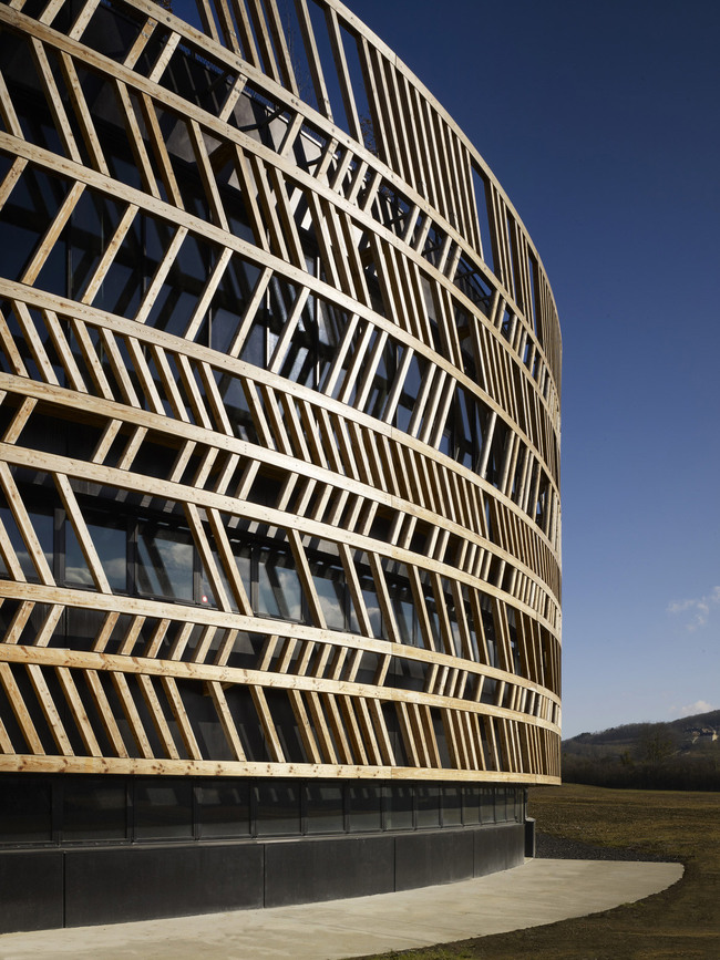 Alésia Museum in Alise-Sainte-Reine, France by Bernard Tschumi Architects (Photo: Christian Richters)