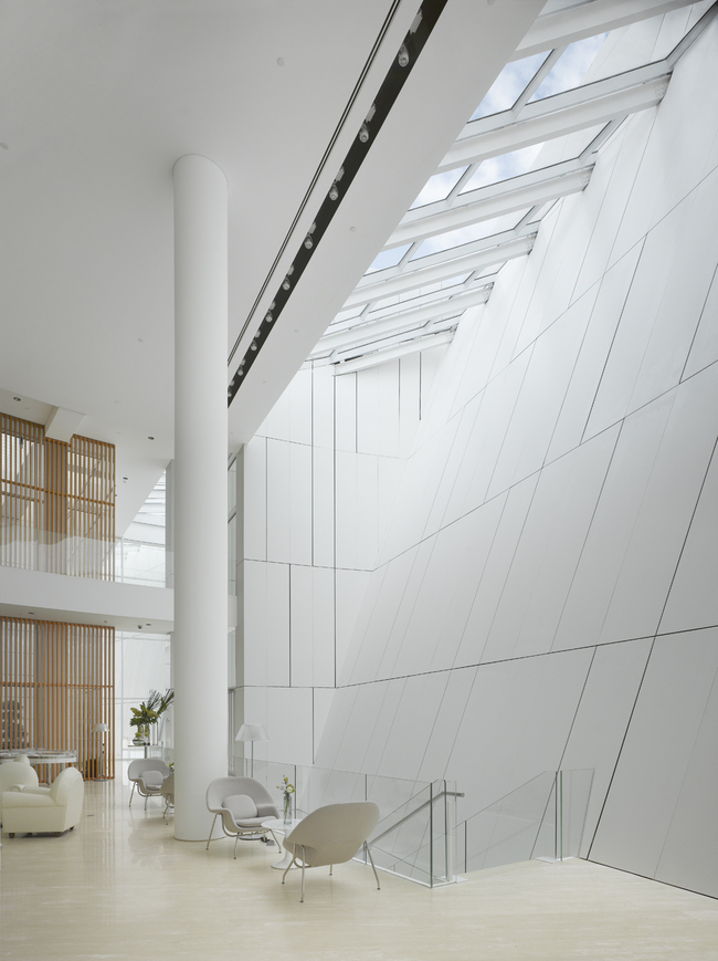 Interior of the OCT Shenzhen Clubhouse - Image courtesy Roland Halbe