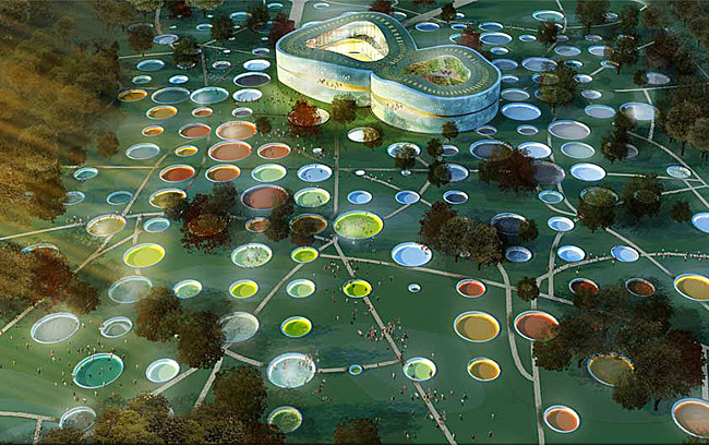 Visualization, garden