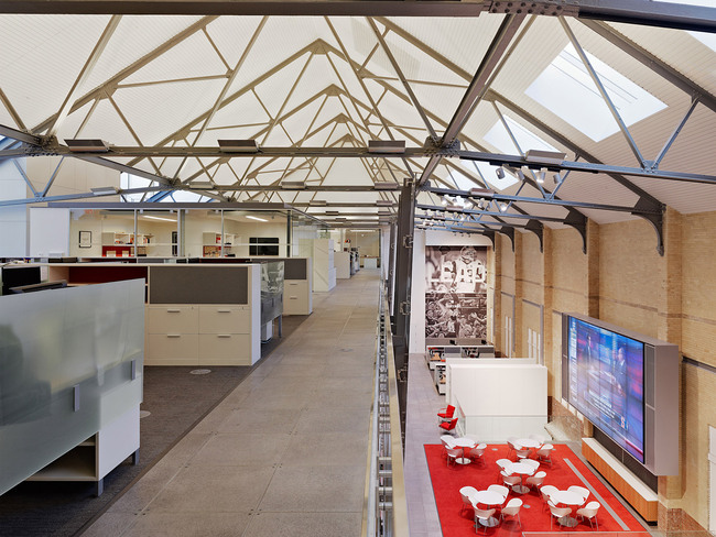 ADAPTIVE REUSE: Confidential Multimedia Entertainment Company by FXFOWLE Architects (Photo: Frank Oudeman)