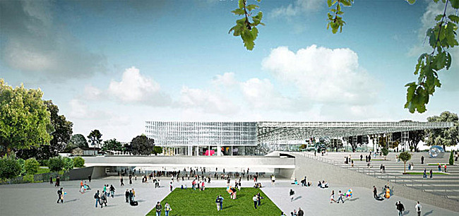 Visualization, exterior (Image: OMA)