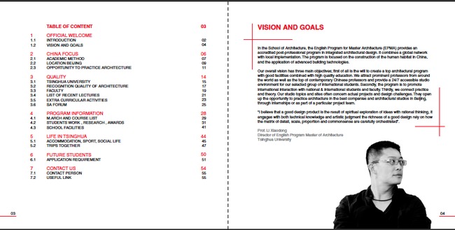 EPMA booklet table of content