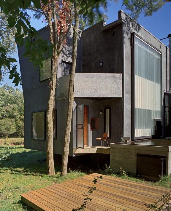 Little Tesseract House by Steven Holl Architects photo by Bilyana Dimitrova Photography