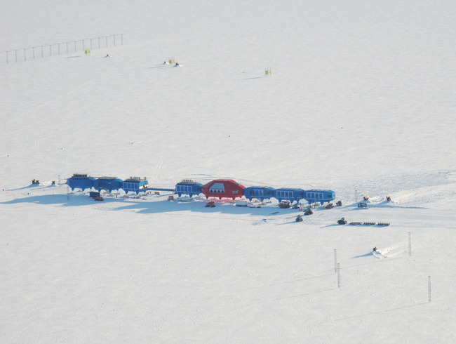 Halley VI Research Station via British Antarctic Survey