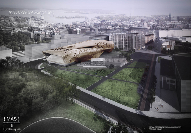Minus Architecture Studio + Synthetiques Helsinki Central Library Submission