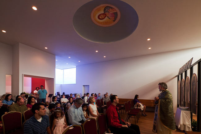 Saint Nicholas Antiochian Orthodox Christian Church; Springdale, AR by Marlon Blackwell Architect (Photo: Timothy Hursley)