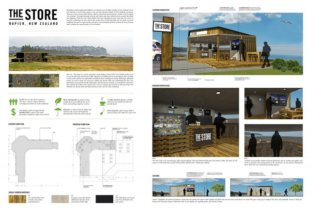 Economic Development, Third Place: The Store - Pillbox Conversion, Napier, New Zealand