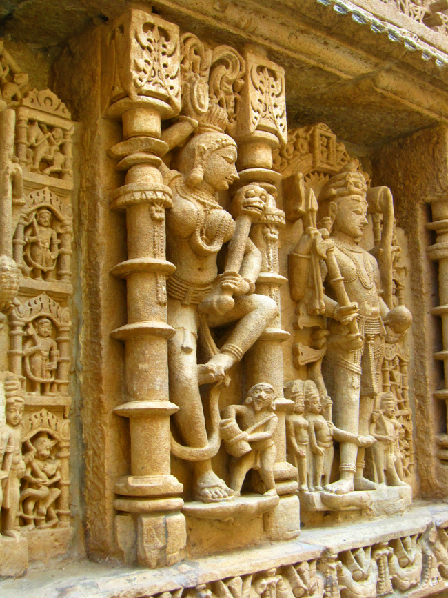 Intricate stonework