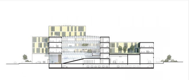 ZSW SECTION BB (Image: Henning Larsen Architects)