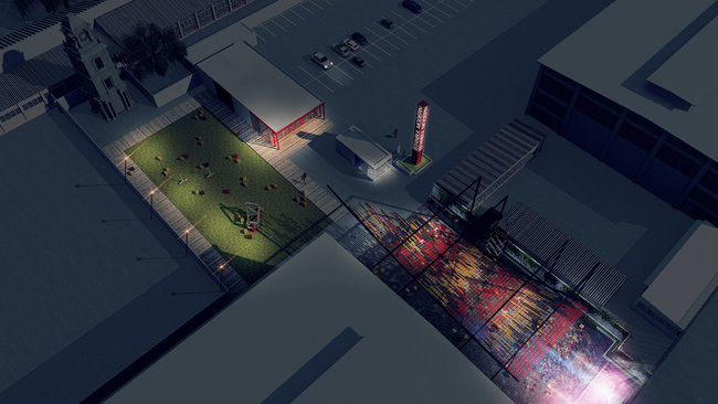 Night view (Image: ONZ Architects)