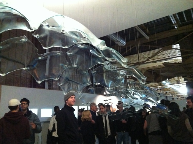 installation at University of Michigan Taubmann College, Liberty Lofts via hsolie