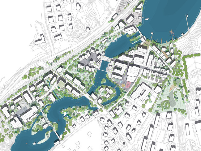 Master plan (Image: Mandaworks and Hosper Sweden)