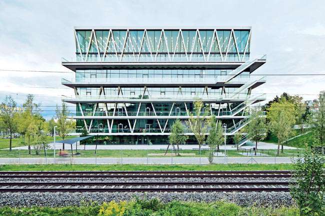 Photo © Leonardo Finotti The triple-glazed facade of Christian Kerez's Leutschenbach School in Zurich is emblamatic of the transparency that's currently popular in new school design. It is unknown how, if at all, the elementary school shootings in Newtown, Connecticut, will affect school design going forward.