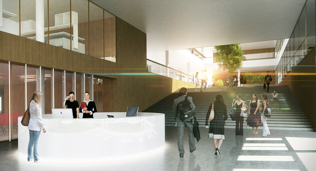 Rendering interior (Image: Henning Larsen Architects)