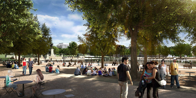 Winner Union Square: Gustafson Guthrie Nichol + Davis Brody Bond