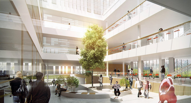 Rendering interior (Image: Henning Larsen Architects)