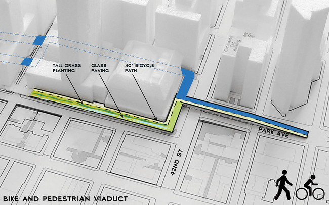 Diagram viaduct (Image: WXY Architecture + Urban Design)