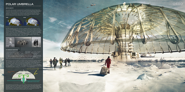 First Place: Polar Umbrella, Derek Pirozzi (United States)