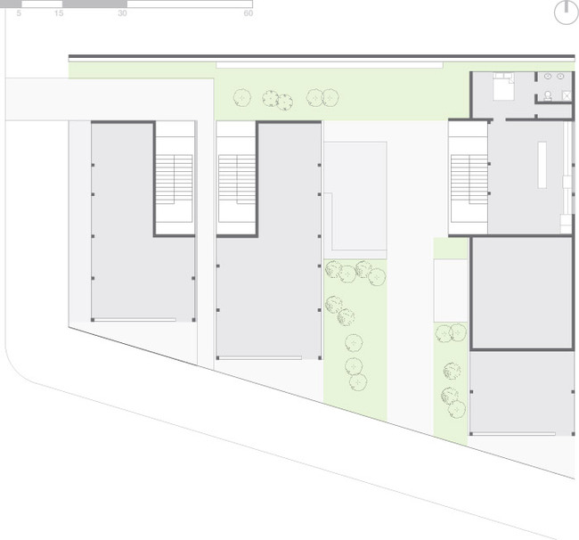Plan - ground floor (Image: Eric Laine & Suzanne Steelman)