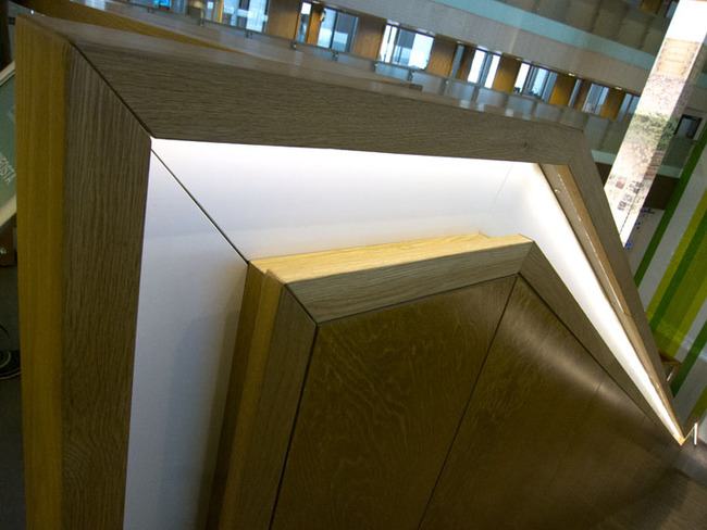 Stairs at the Pilke Science Centre